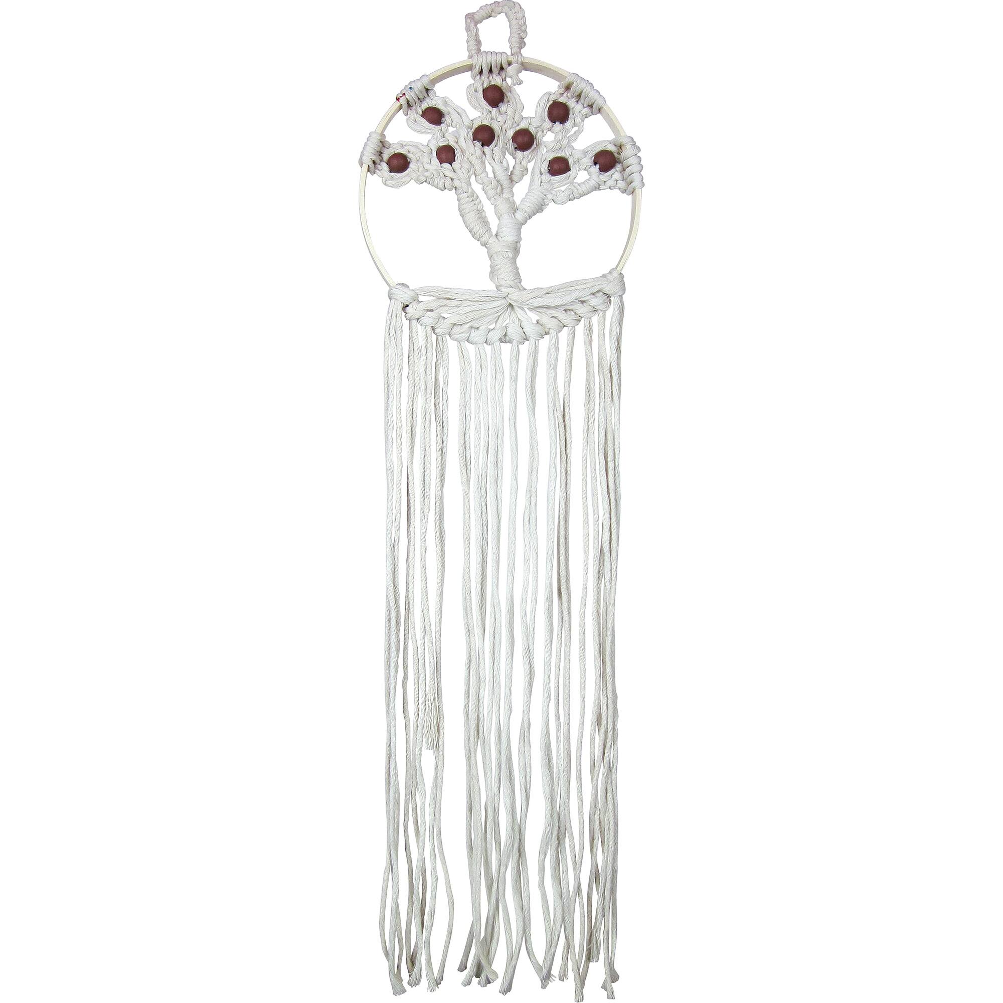 Design Works™ Zenbroidery™ Tree of Life Macramé Wall Hanging Kit